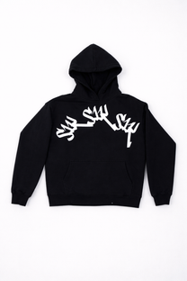 Hoodie Negro “SKIN WALKER”