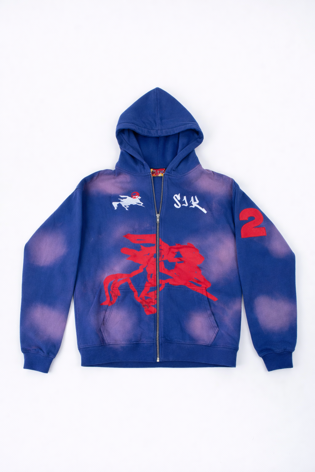 Hoodie Azul “TRACK STAR“