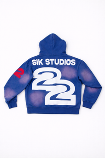 Hoodie Azul “TRACK STAR“