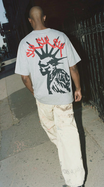 T-Shirt Gris “SIKHEAD”